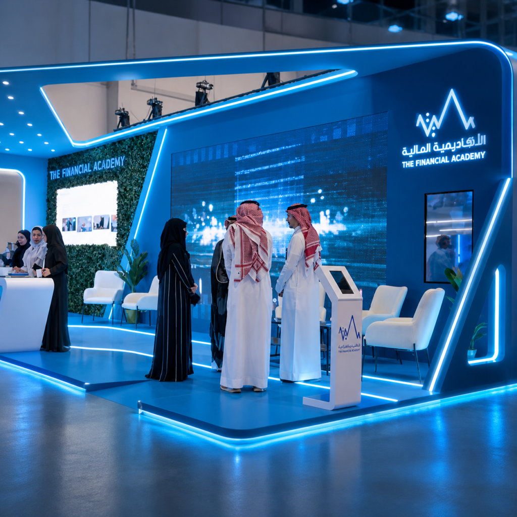 Sovyal Exhibition Booth - The Financial Academy